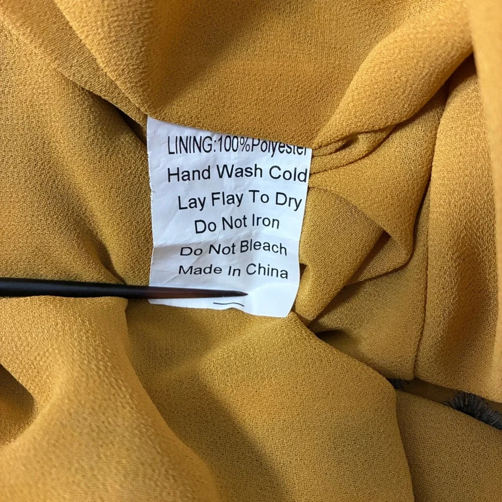 Jen's Pirates Booty Maxi Dress Flamenco Maxi Dress in Citrine Mariachi Eyelet - Picture 6 of 10